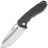 Нож Tenable Bömbur stonewash сталь D2 рукоять Carbon Fiber