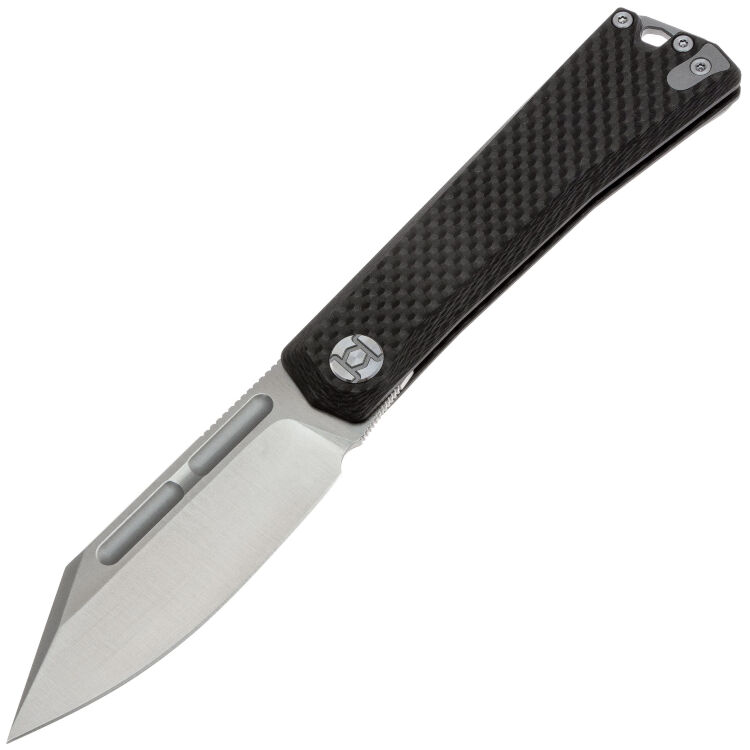 Нож Kunwu Geezer satin сталь Elmax рукоять Carbon fiber