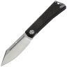 Нож Kunwu Geezer satin сталь Elmax рукоять Carbon fiber