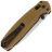 Нож Kershaw Broadside stonewash cталь D2 рукоять Coyote G10 (2052)