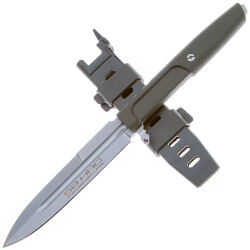 Нож Extrema Ratio Requiem stonewash сталь N690 рукоять Ranger Green Forprene