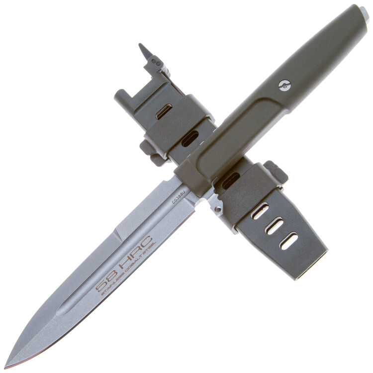 Нож Extrema Ratio Requiem stonewash N690 Ranger Green Forprene | Магазин ножей Forest-Home