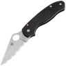 Нож Spyderco Para 3 LTW Serrated сталь CTS-BD1N рукоять Black FRN (C223SBK)