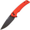Нож Sencut Serene Blackwash сталь D2 рукоять Red Aluminium (S21022B-2)