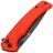 Нож Sencut Serene Blackwash сталь D2 рукоять Red Aluminium (S21022B-2)