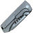 Нож PMP Knives Ultimate Alpha Beast beadblast сталь D2 рукоять Сheckered pattern Titanium