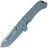 Нож PMP Knives Ultimate Alpha Beast beadblast сталь D2 рукоять Сheckered pattern Titanium