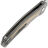 Нож Shirogorov Quantum Ursus сталь Cromax рукоять Ti/Beige G10