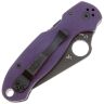 Нож Spyderco Para 3 DLC сталь Cru-Wear рукоять Purple G10 (C223GPPRBK)