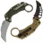 Нож Reate EXO-K stonewash сталь N690 рукоять OD Green Aluminium