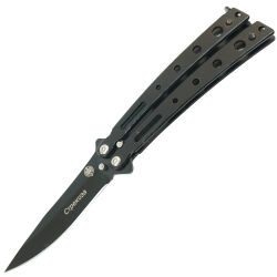 Нож-бабочка Viking Nordway MS003 черный сталь 420