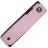 Нож CIVIVI Kukei blackwash сталь Nitro-V рукоять Powder Pink G10 (C25036-1)