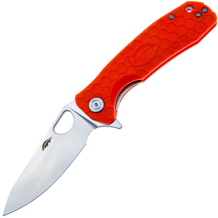 Нож Honey Badger Leaf M сталь 8Cr13MoV рукоять Orange FRN
