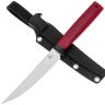 Нож филейный Owl Knife F130 сталь N690 рукоять микарта Вишня
