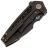 Нож WE Knife Harpen blackwash сталь CPM-20CV рукоять Black Ti (WE23019-1)