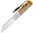 Нож Artisan Cutlery Holm сталь AR-RPM9 рукоять Steel/Yellow Acrylic