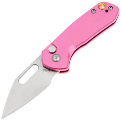 Нож CJRB Mini Pyrite сталь AR-RPM9 рукоять Pink Aluminium (J1933-PK)
