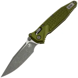 Нож Microtech SOCOM Elite Ram-Lok apocalyptic сталь M390MK рукоять OD Green Frag Aluminium