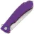 Нож Daggerr Smoke Eater DL serrated stonewash сталь 8Cr14MoV рукоять Purple FRN
