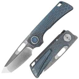 Нож Vosteed Nymble satin сталь Elmax рукоять Blue Titanium
