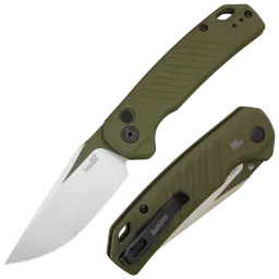 Нож Kershaw Launch 23 satin сталь CPM-154 рукоять Olive Green Aluminum (7305OL)