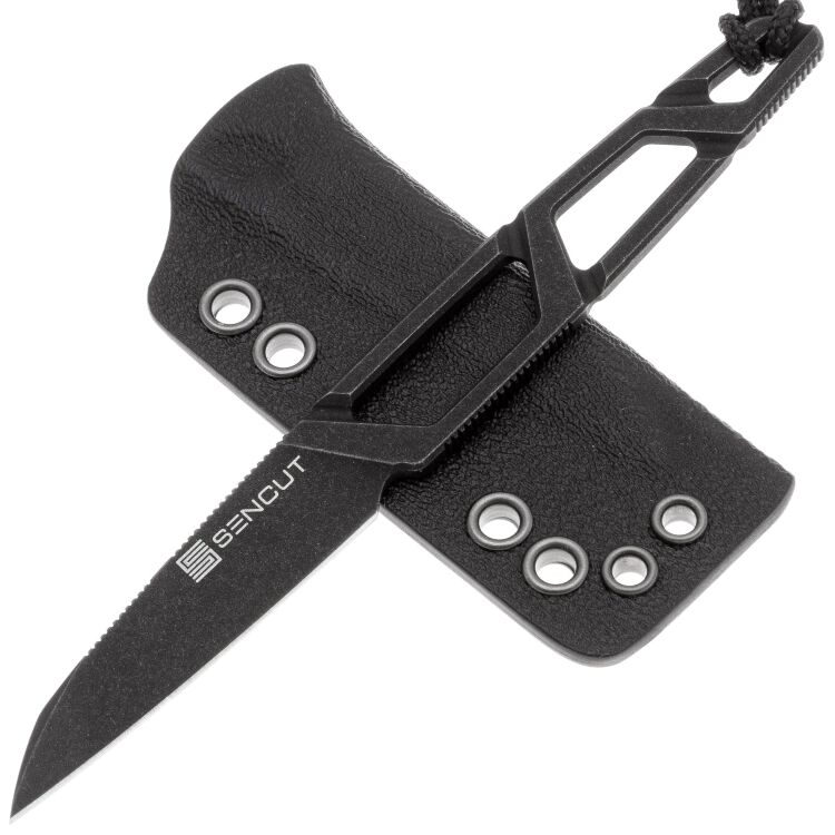 Нож Sencut TEXO blackwash сталь 9Cr18MoV (S23095-1)