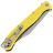 Нож Daggerr Toothpick DL stonewash сталь 8Cr14MoV рукоять Yellow FRN