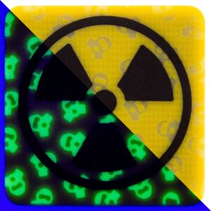 Патч Stabwoodstone Радиация Yellow G10 