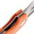 Нож Kristal Хоха сталь D2 Stonewashed рукоять Orange G10