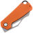 Нож Kristal Хоха сталь D2 Stonewashed рукоять Orange G10