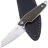 Нож MKM Makro 2 сталь M390 рукоять Green Canvas Micarta (MA02-GC)