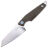 Нож MKM Makro 2 сталь M390 рукоять Green Canvas Micarta (MA02-GC)