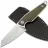 Нож MKM Makro 2 сталь M390 рукоять Green Canvas Micarta (MA02-GC)