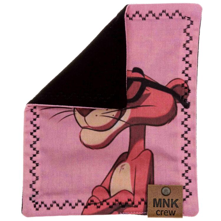 Хэнк мини (платок) MonkeyCREW Pink panther 13*16см