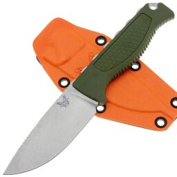Нож Benchmade Steep Country сталь S30V рукоять Green Santoprene (15006-01)