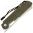 Нож SHOOZIZ XUN119A сталь D2 рукоять Dark Green Micarta