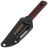 Нож Kizlyar Supreme Stream stonewash сталь N690 рукоять Red/Black G10
