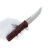 Нож Kizlyar Supreme Stream stonewash сталь N690 рукоять Red/Black G10