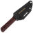 Нож Kizlyar Supreme Stream stonewash сталь N690 рукоять Red/Black G10