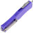 Нож Microtech Hera II Mini S/E satin сталь M390MK рукоять Purple Aluminium (1705M-4PU)