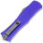 Нож Microtech Hera II Mini S/E satin сталь M390MK рукоять Purple Aluminium (1705M-4PU)