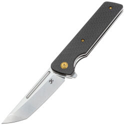 Нож Kansept Anomaly Tanto stonewash сталь S35VN рукоять G10/Carbon Fiber