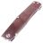 Нож Real Steel Rokot Custom сталь M390 рук. Burgundy micarta (9643)