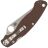 Нож Spyderco Military 2 Sprint Run сталь CPM-15V рукоять Brown G10 (C36GPBN15V2)