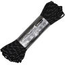 Паракорд CORD 550 световозвращающий Black 30м