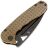 Нож Tenable Bömbur blackwash сталь D2 рукоять Frag Brown G10