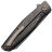 Нож Kansept Cru blackwash сталь S35VN рукоять Blackwash Titanium/Copper Carbon Fiber