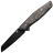 Нож Kansept Cru blackwash сталь S35VN рукоять Blackwash Titanium/Copper Carbon Fiber