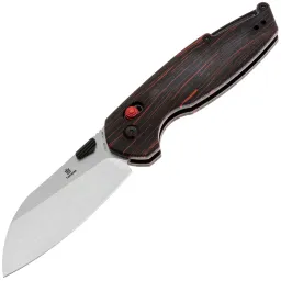 Нож Tenable Model 6 stonewash сталь 14C28N рукоять Black/Red G-mascus Нож Tenable Model 6 stonewash сталь 14C28N рукоять Black/Red G-mascus