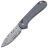Нож CIVIVI Elementum II Button Lock сталь Damascus рукоять Twill Carbon Fiber/G10 (C18062PB-DS1)